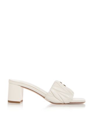 Women&#39;s Quilted Slide Sandals