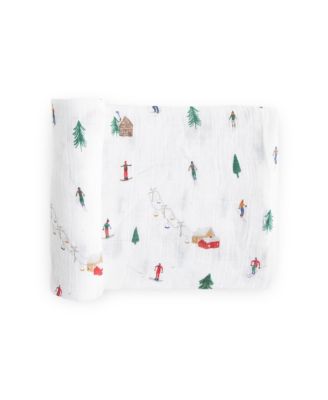 Little Unicorn Unisex Cotton Muslin Swaddle Single Blanket