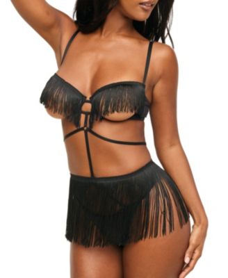 Adore Me Neveah Women's Fringe Playsuit Lingerie