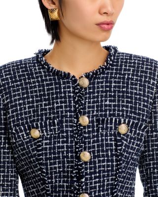 Gisele Tweed Mini Dress