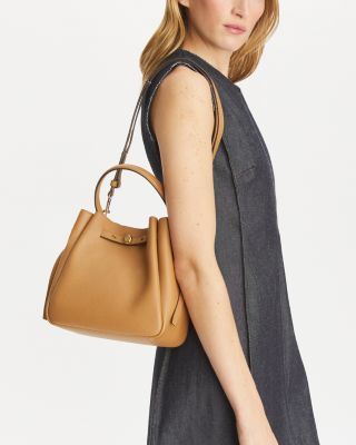 Romy Leather Bucket Bag