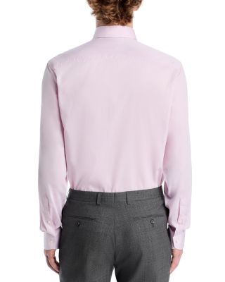 Microtextured Regular Fit Dress Shirt