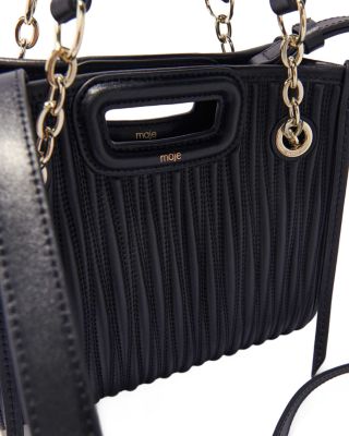 Mini Quilted Leather Tote 