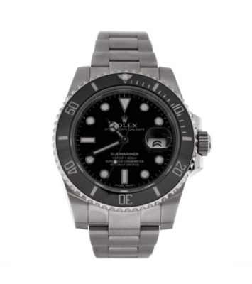 Pre-Owned Rolex - Oyster Perpetual Submariner Date Automatic Watch in Stainless Steel and Cerachrom 40mm
