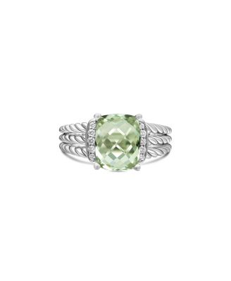 Petite Wheaton&reg; Ring with Gemstone and Diamonds