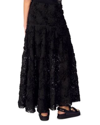 Long Embroidered Skirt