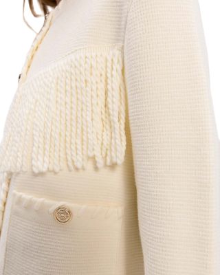 Fringed Cardigan