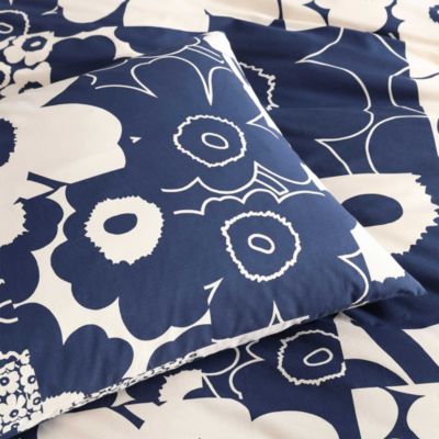 Unikko Kollaasi 3 Piece Duvet Cover Set, Full Queen