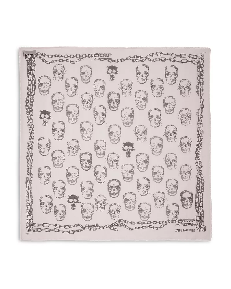 Zadig & Voltaire Kerry Skull Bebe Scarf