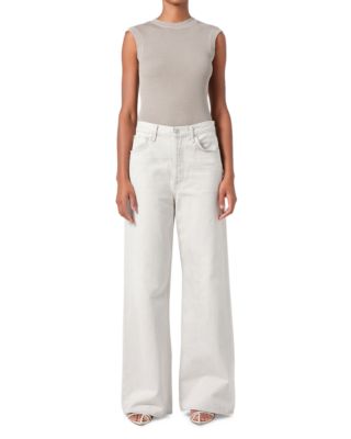 Dame Jean High Rise Wide Leg Jeans in Colina