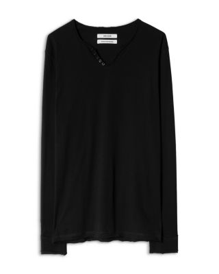 Monastir Cotton Long Sleeve Henley