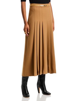 Sergio Hudson - Midi Pleated Skirt