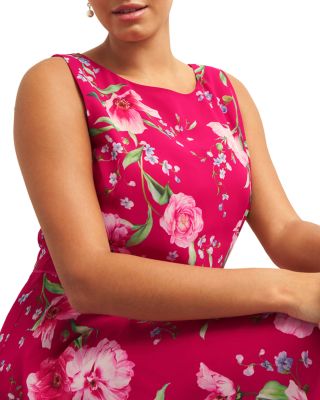 Carly Floral Print Dress