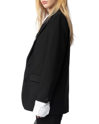 Viva Rhinestone Blazer 