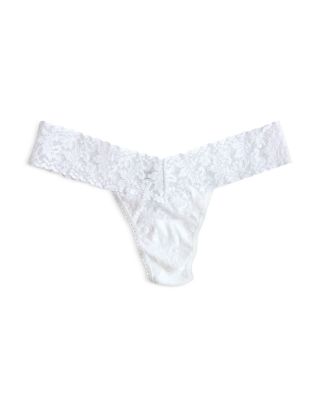 Signature Lace Low Rise Thongs