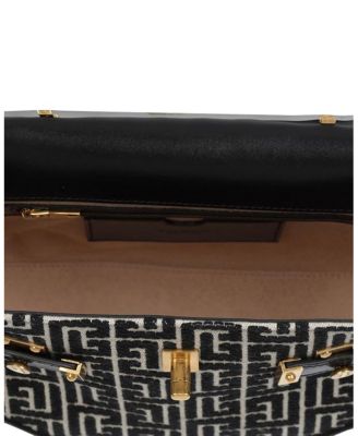 Women's B-Buzz 23 Bag in Jacquard and Leather