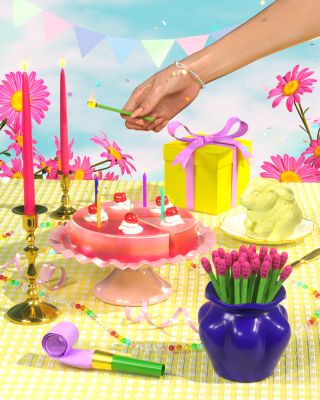 The Match Bouquet Safety Matches and Holder