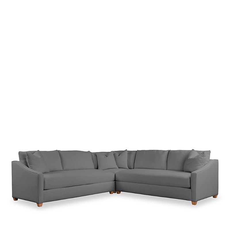 Bloomingdale's Montecito Sectional - Exclusive In Kanvas Charcoal