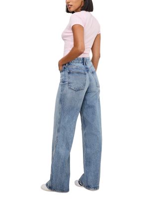 Good Skate High Rise Wide Leg Jeans in Indigo 756