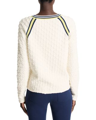 Tipped Texture Sweater
