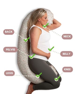  C-Shaped Body Pillow Pregnancy Endometriosis Menopause
