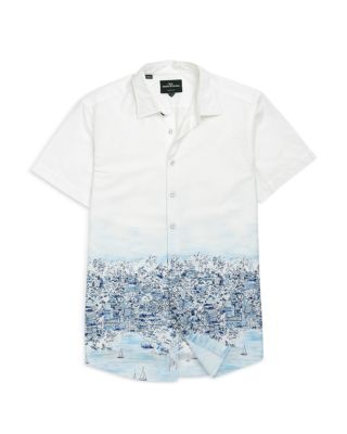 Ashers Slim Fit Short Sleeve Shirt