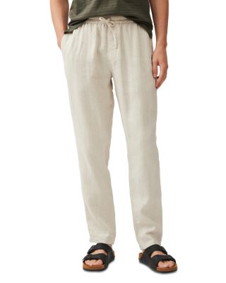 Regular Fit Linen Resort Pants