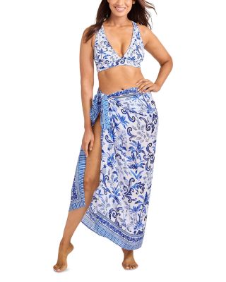 Tommy Bahama - Terrazzo Tile Pareo Swim Cover-Up