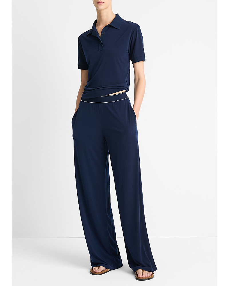 Vince Pull On Pants In Navy