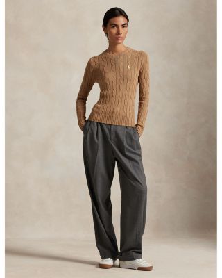 Cotton Cable Knit Sweater