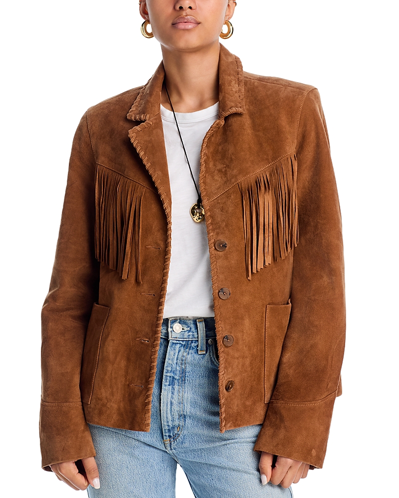 PAIGE MARONTI SUEDE JACKET