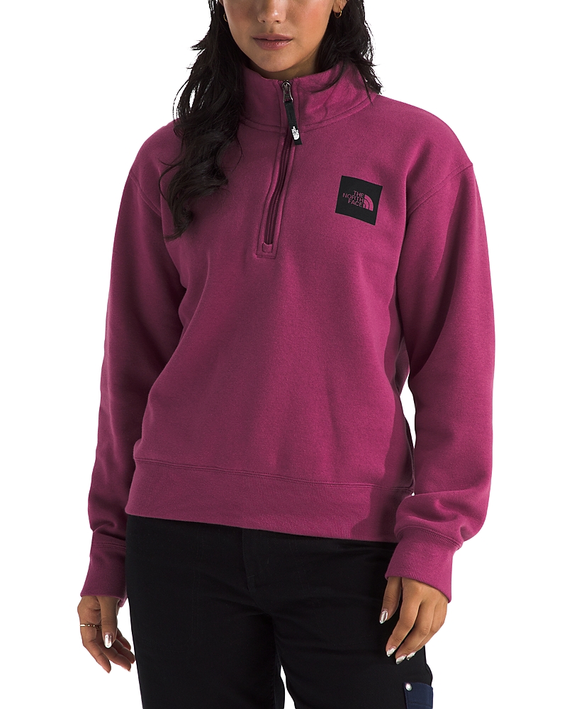 THE NORTH FACE BOX HALF DOME QUARTER ZIP TOP