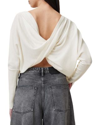 Julieana Wool Wrap Sweater