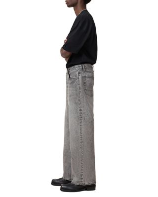 Lenny Wide Leg Jeans in Light Gray