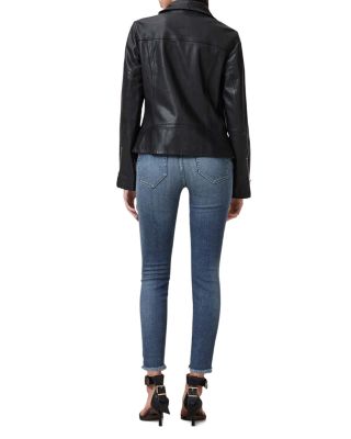 Miller Push Up High Rise Skinny Ankle Jeans in Deep Royal