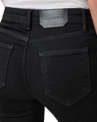 Miller Size Me High Rise Skinny Jeans in Black