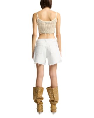 Monroe Denim Shorts in Milkyway