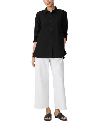 Collared Button Front Shirt