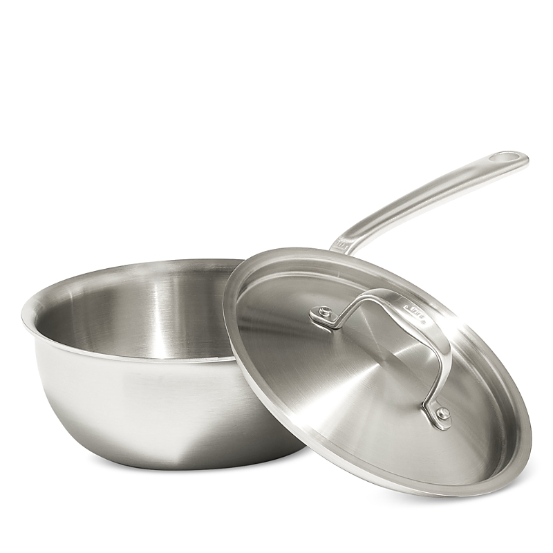 Made In 5 Ply Stainless Steel 2 Qt. Saucier And Lid In Stainless