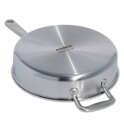5 Ply Stainless Clad 3.5 Qt. Saute Pan and Lid