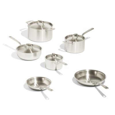 5 Ply Stainless Clad 10 Piece Cookware Set