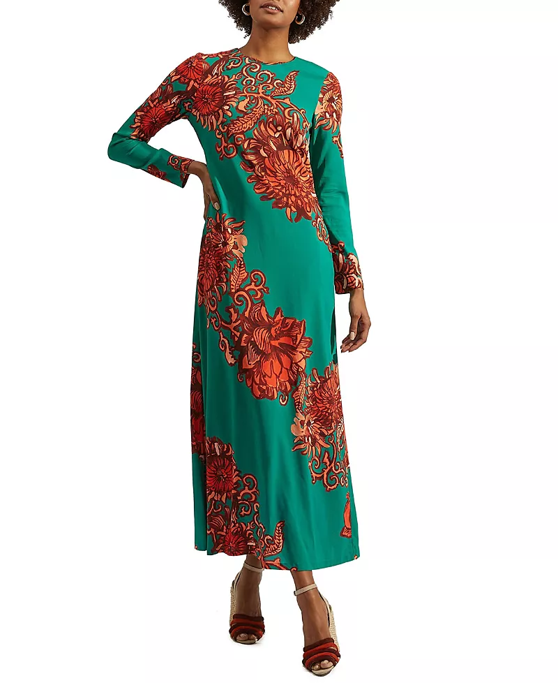 La DoubleJ Long Sleeve Swing Dress