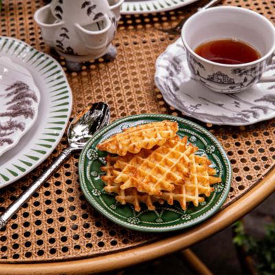 Jardins Du Monde Assorted Side/Cocktail Plates, Set of 4