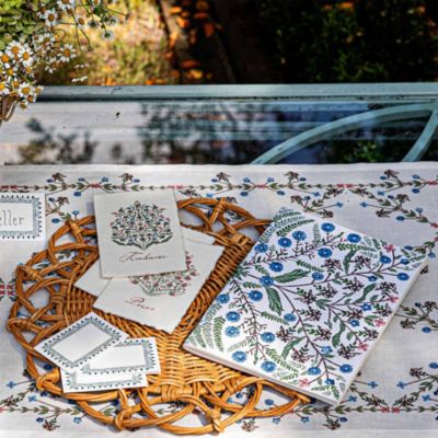 Villa Seville Embroidered Paper Journal, 7&amp;quot; x 10&amp;quot;