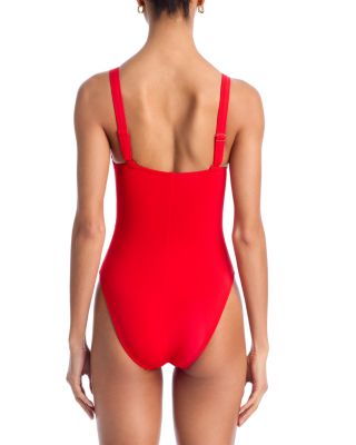 Ava Knotted One Piece Swimsuit - Exclusive