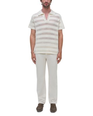 Short Sleeve Polo Sweater