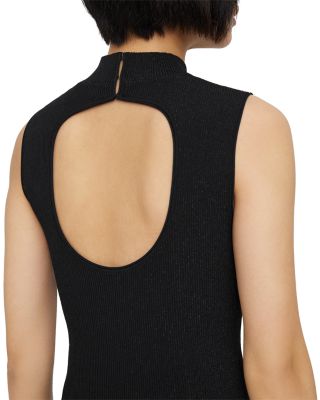 Plaited Rib Knit Dress