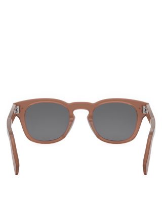 3 Dots Geometric Sunglasses, 49mm