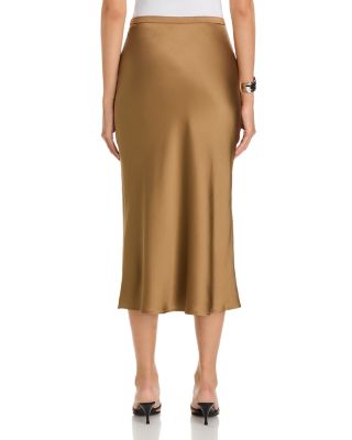 Bar Silk Skirt
