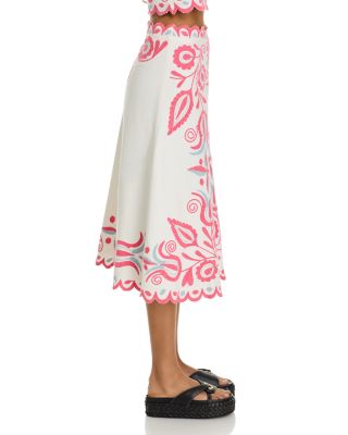 Eevi Embroidered Top & Eevi Embroidered Skirt